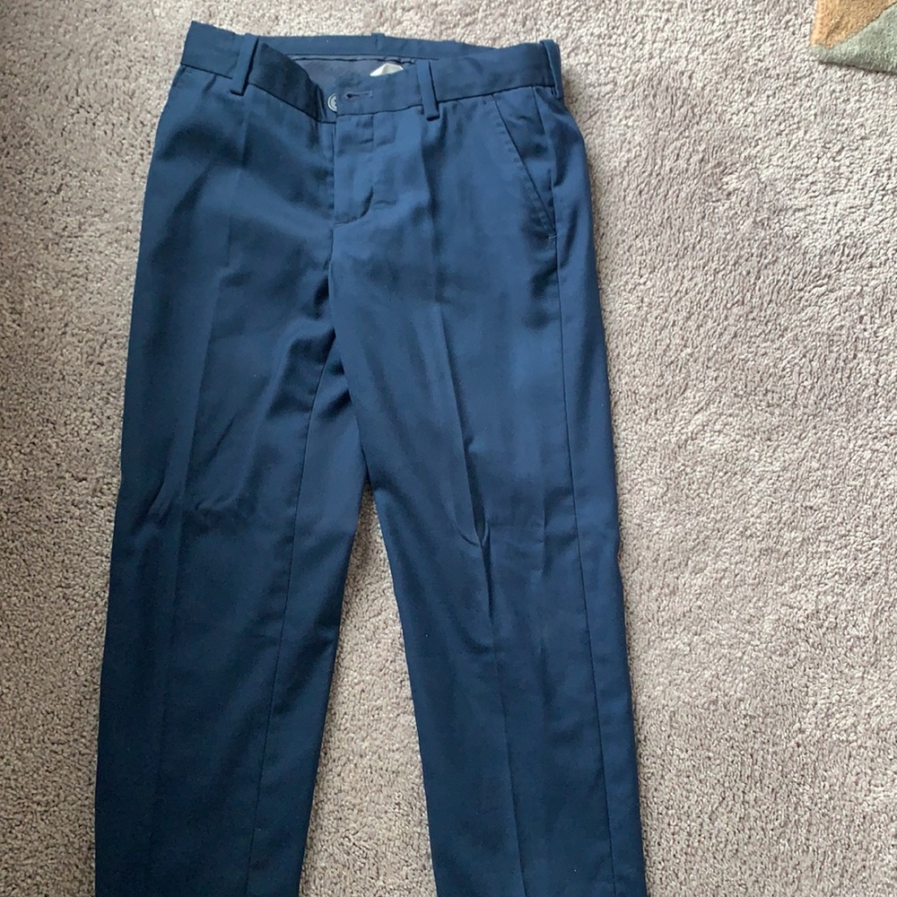 Boys suit pants blue